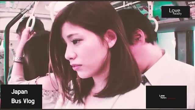 Japan bus vlog - she was commuting to work. Japan bus vlog - she was commuting to work.