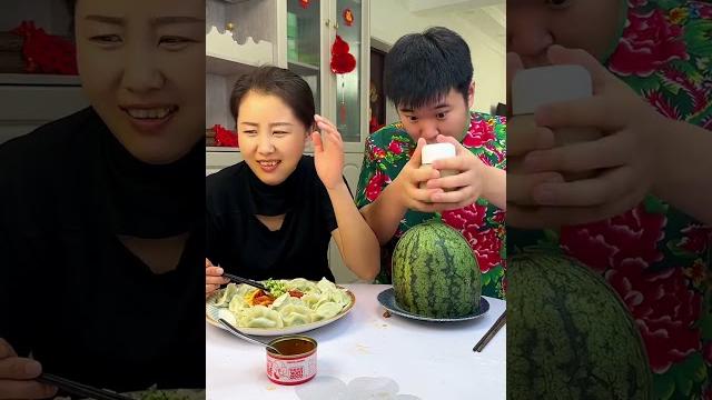 【mukbang】今天我就静静的看老公演!#夫妻日常#tricky 【mukbang】今天我就静静的看老公演!#夫妻日常#tricky