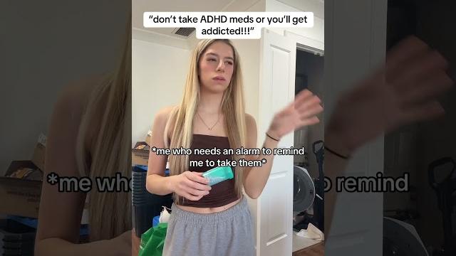 Adhd meds are not addicting #shorts #adhd Adhd meds are not addicting #shorts #adhd