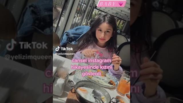 Cansel instagram hikayesinde kızını gösterdi Cansel instagram hikayesinde kızını gösterdi