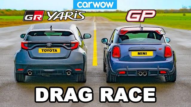Toyota gr yaris v mini gp - drag race Toyota gr yaris v mini gp - drag race