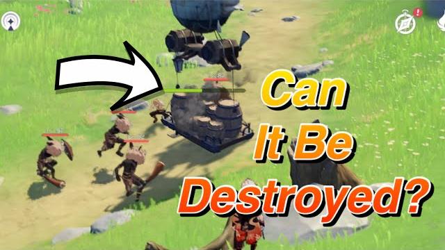 Can the hilichurls destroy the transport? Can the hilichurls destroy the transport?