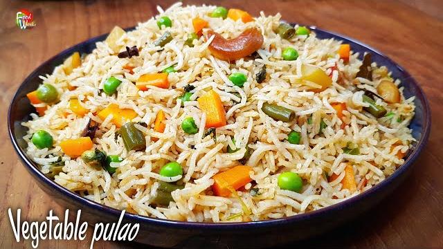 Restaurant style vegetable pulao recipe | easy veg pulao recipe | vegetable pulav recipe | foodworks Restaurant style vegetable pulao recipe | easy veg pulao recipe | vegetable pulav recipe | foodworks