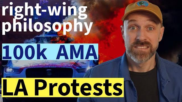 Right-wing philosophy // la protests // 100k plaque ama // matt mcmanus and @skipintroyt Right-wing philosophy // la protests // 100k plaque ama // matt mcmanus and @skipintroyt