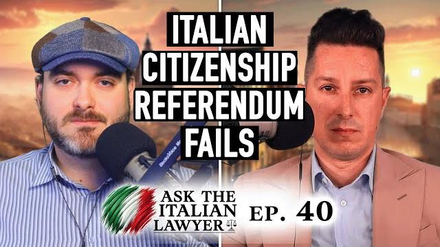 Why italy’s citizenship referendum failed – the push to cut residency from 10 to 5 years falls short Why italy’s citizenship referendum failed – the push to cut residency from 10 to 5 years falls short
