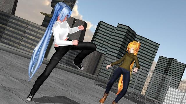 Mmd fight : furious kicks (motion download) Mmd fight : furious kicks (motion download)