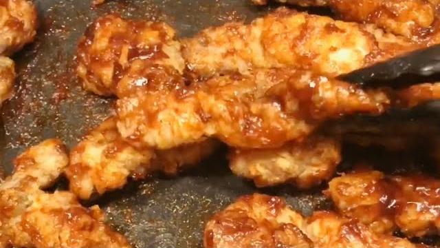 Honey bbq chicken tenders Honey bbq chicken tenders