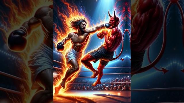 Jesús vs el diablo Jesús vs el diablo