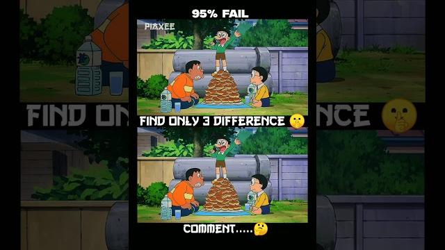Find 3 difference .. || #find #defrence #doreamongame # doraemon #trending #like #anime #trailer Find 3 difference .. || #find #defrence #doreamongame # doraemon #trending #like #anime #trailer