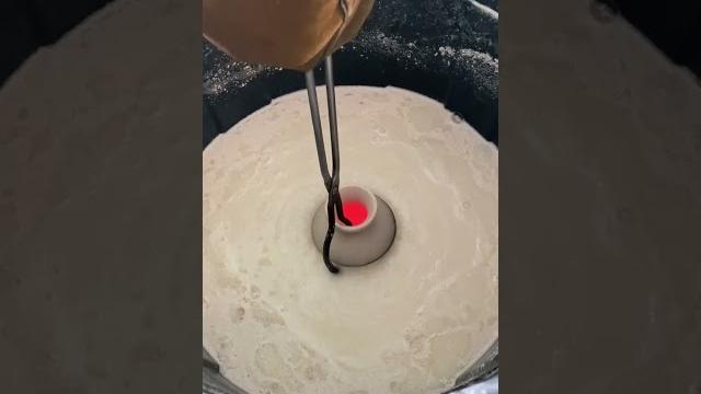 How a raku obvara koban vase is made How a raku obvara koban vase is made