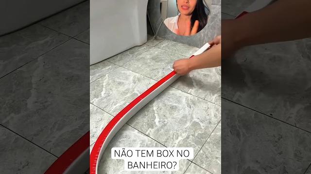 Sem box no banheiro? o que acha disso! link nos comentários #home #decoração #homedecor #arquitetura Sem box no banheiro? o que acha disso! link nos comentários #home #decoração #homedecor #arquitetura