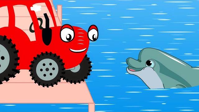 Песенки для детей - трактыришка - песенки для детей - обучающий мультик про машинки Песенки для детей - трактыришка - песенки для детей - обучающий мультик про машинки