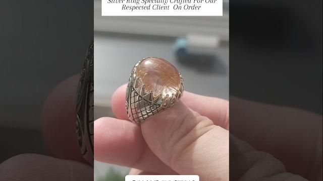 Natural golden rutile quartz ring | top quality moh-e-najaf stone | rutile quartz price in pakistan Natural golden rutile quartz ring | top quality moh-e-najaf stone | rutile quartz price in pakistan