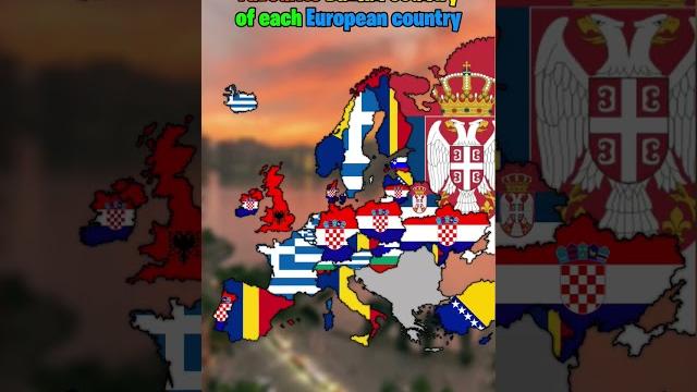 Favourite balkan country of each european country Favourite balkan country of each european country