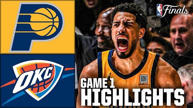 Nba finals game 1: indiana pacers vs. oklahoma city thunder | full game highlights | nba on espn Nba finals game 1: indiana pacers vs. oklahoma city thunder | full game highlights | nba on espn