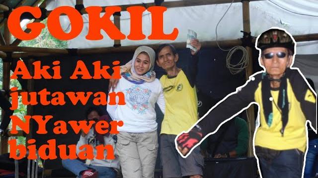 Gokilll!!! aki aki nyawer biduan Gokilll!!! aki aki nyawer biduan