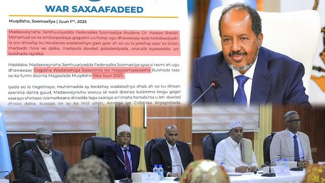 Shaki laga muujinayo qabsoomidda gogoshii uu ku baaqay madaxweyne xasan sheekh 15-ka bishan. Shaki laga muujinayo qabsoomidda gogoshii uu ku baaqay madaxweyne xasan sheekh 15-ka bishan.