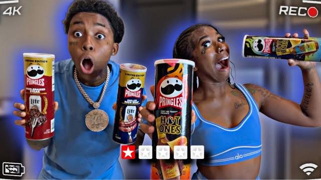 Trying viral tiktok chips challenge Trying viral tiktok chips challenge