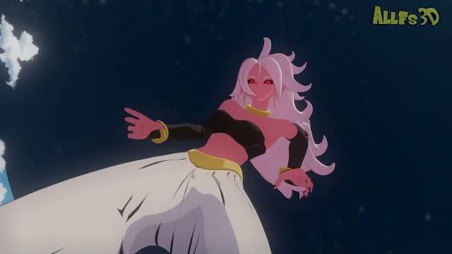 Android 21 steps on you Android 21 steps on you