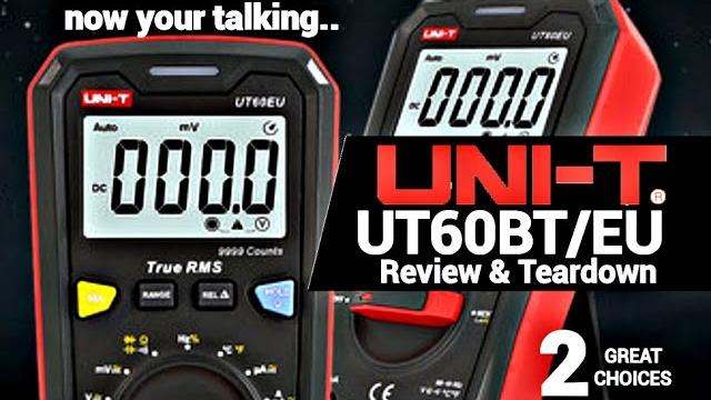 Uni-t ut60bt/eu cheap-o multimeter review & teardown Uni-t ut60bt/eu cheap-o multimeter review & teardown
