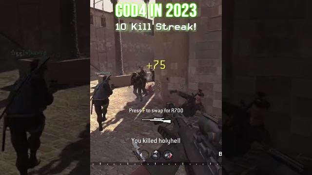 Cod4 sniping hits different Cod4 sniping hits different