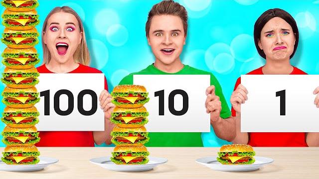 24 hour food challenge #2 || how to sneak food by 123 go! school 24 hour food challenge #2 || how to sneak food by 123 go! school