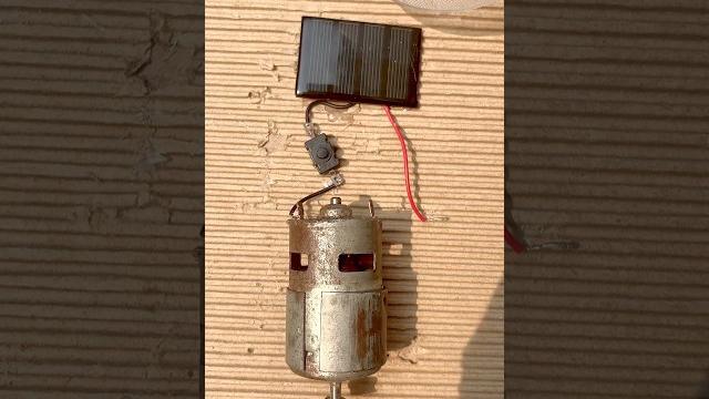 Can a mini solar panel run a 775 dc motor Can a mini solar panel run a 775 dc motor