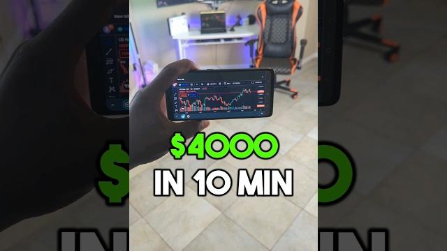 $4000 in 10 mins day trading from home $4000 in 10 mins day trading from home
