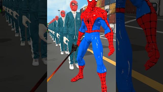 Spider man vs superhero #spiderman #marvel #shorts Spider man vs superhero #spiderman #marvel #shorts