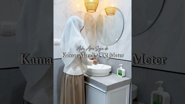 Inspirasi kamar mandi 2x2 meter #kamarmandi #bathroom #kamarmandiminimalis #kamarmandiestetik Inspirasi kamar mandi 2x2 meter #kamarmandi #bathroom #kamarmandiminimalis #kamarmandiestetik