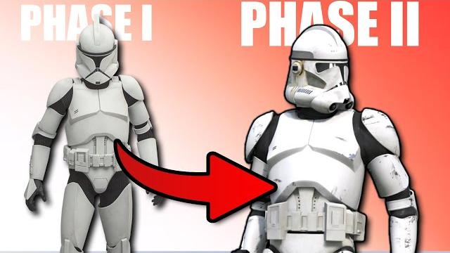 Why clones moved to phase ii armor Why clones moved to phase ii armor