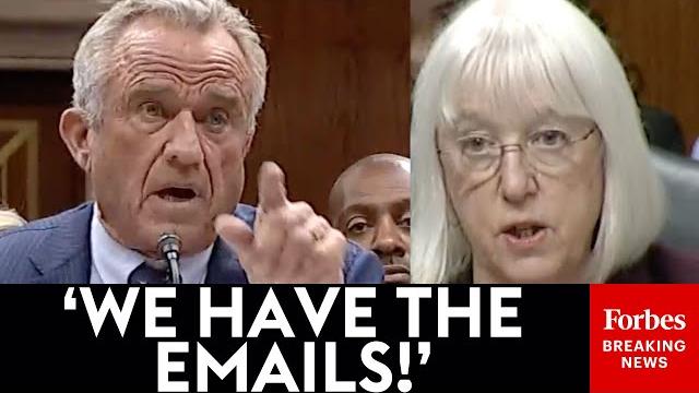 Brutal clash: patty murray & rfk jr. lob shock accusations against each other, chair has to step in Brutal clash: patty murray & rfk jr. lob shock accusations against each other, chair has to step in