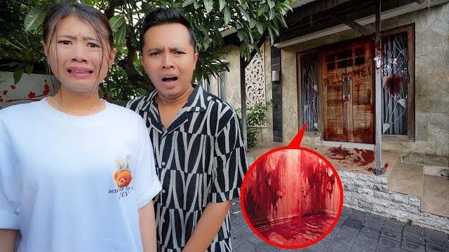 Diteror!! rumah kita banyak darah berlumuran!! Diteror!! rumah kita banyak darah berlumuran!!