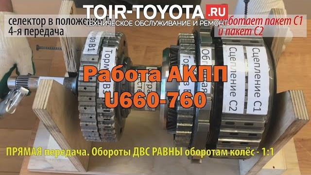 Устройство и как работают акпп u660-760. Устройство и как работают акпп u660-760.