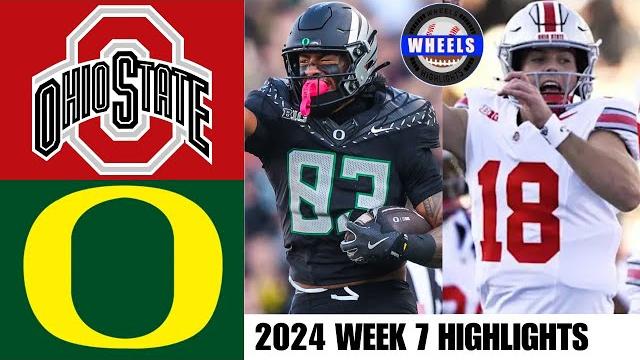 #2 ohio state vs #3 oregon (crazy game!) | full game highlights | 2024 college football highlights #2 ohio state vs #3 oregon (crazy game!) | full game highlights | 2024 college football highlights