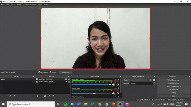 Record your powerpoint presentation using obs studio Record your powerpoint presentation using obs studio