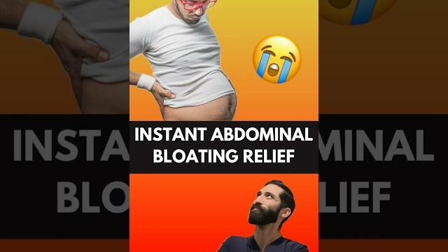 Instant abdominal relief with lymphatic drainage massage Instant abdominal relief with lymphatic drainage massage