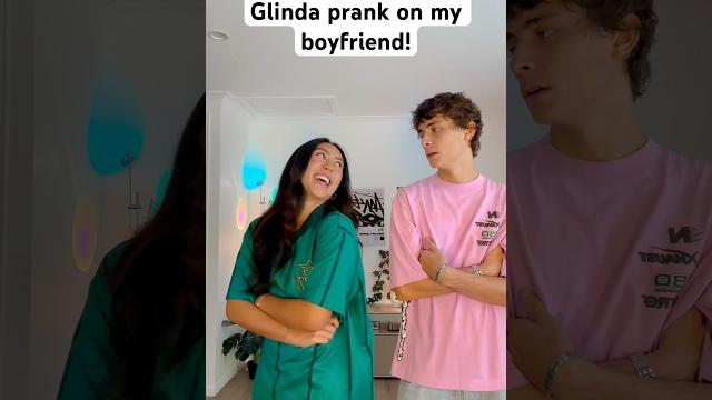 Glinda prank on my boyfriend! #funny #shorts #cadelandmia Glinda prank on my boyfriend! #funny #shorts #cadelandmia
