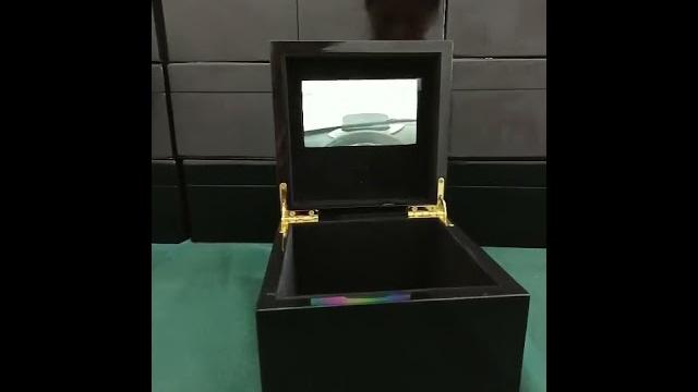 4.3ich customized wooden video box 4.3ich customized wooden video box
