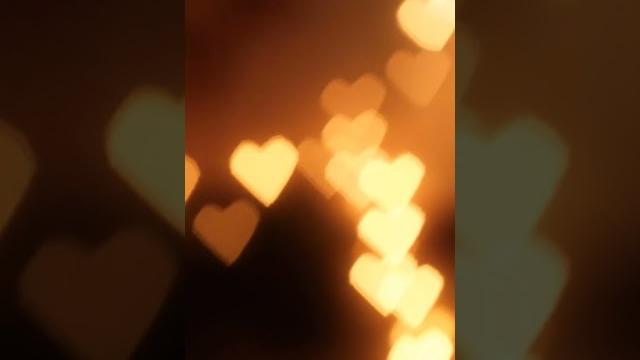 Heart bokeh Heart bokeh