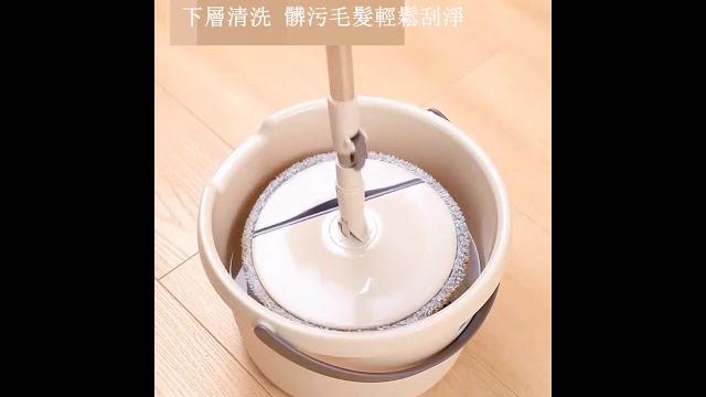 【joybos】新折疊 旋轉自動免手洗 圓拖把 【joybos】新折疊 旋轉自動免手洗 圓拖把
