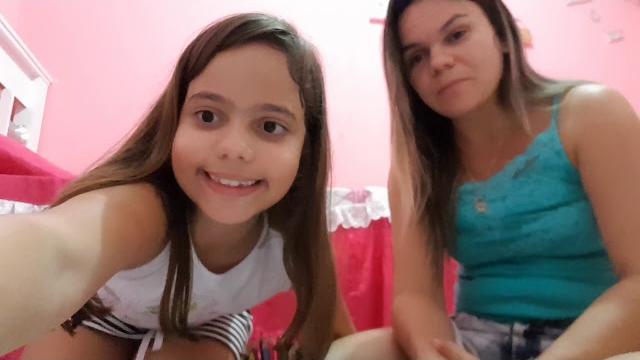 Desafio das três cores com a minha mãe Desafio das três cores com a minha mãe