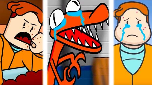 Радужные друзья - грустная жизнь оранжевого ! - rainbow friends orange's sad origin story Радужные друзья - грустная жизнь оранжевого ! - rainbow friends orange's sad origin story