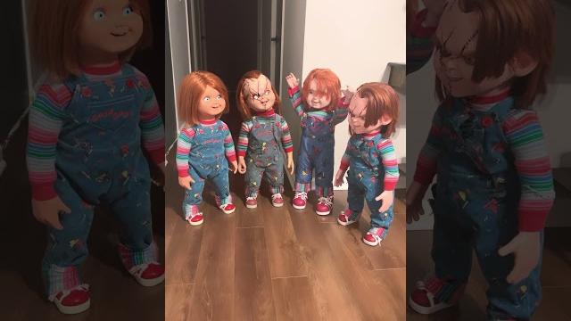 Chucky and his pals #chucky #halloween #collection #neca Chucky and his pals #chucky #halloween #collection #neca