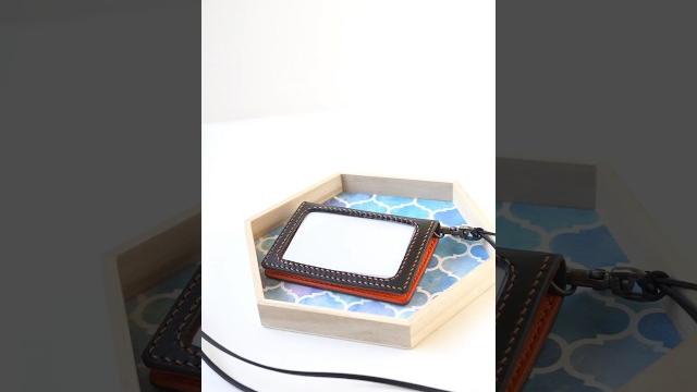 身分証ケース作ってみた レザークラフト asmr kankula 身分証ケース作ってみた レザークラフト asmr kankula