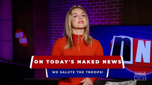 Eila adams and the rest of us at naked news are proud to salute the troops today for veterans day! Eila adams and the rest of us at naked news are proud to salute the troops today for veterans day!