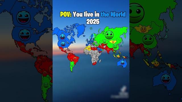 Pov: you live in the world 2025 #geography #map #maps #mapping #mapper #education #educational Pov: you live in the world 2025 #geography #map #maps #mapping #mapper #education #educational