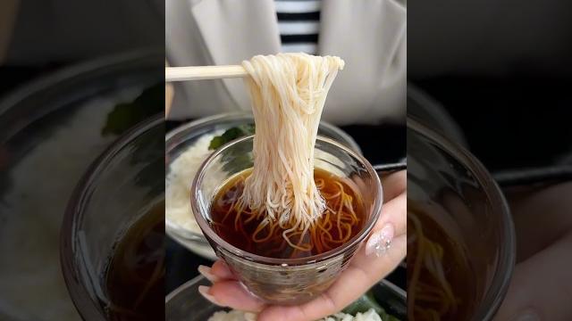 Traditional somen #たもグルメ #japanesefood Traditional somen #たもグルメ #japanesefood