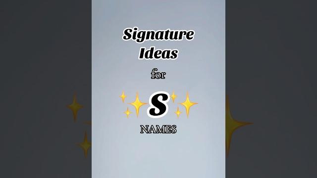 Easy “s” signature style ideas #easy #signature #howto #digital #create #nickname #s Easy “s” signature style ideas #easy #signature #howto #digital #create #nickname #s