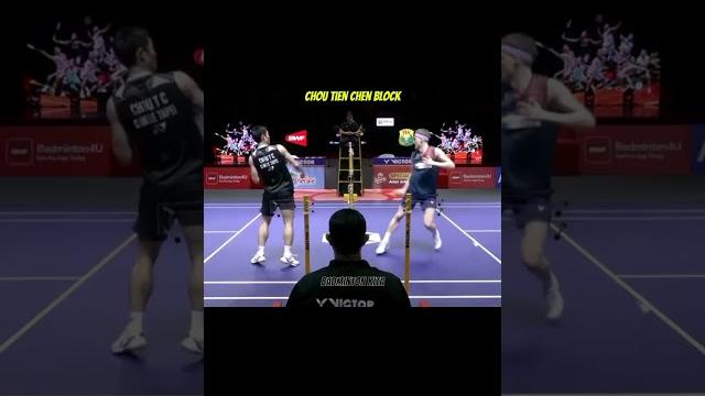 Chou tien chen block vs anders antonsen block #indonesiaopen2025 #choutienchen #andersantonsen Chou tien chen block vs anders antonsen block #indonesiaopen2025 #choutienchen #andersantonsen